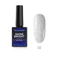 Гель-лак Shine bright светоотражающий №02 - Голографический космос, TNL Professional, 10 мл
