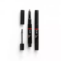 Механический карандаш для бровей 2 в 1 БК (с гелем для моделирования) / Mechanical eyebrow pencil 01 Light Brown