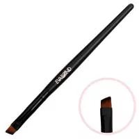 Кисть макияжная для бровей скошенная №4 Black