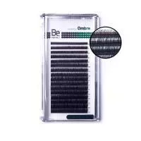 Двухтоновые ресницы Be Perfect (Би Перфект) зеленые, миксы 16 линий Двухтоновые ресницы Be Perfect (Би Перфект) зеленые, миксы 16 линий